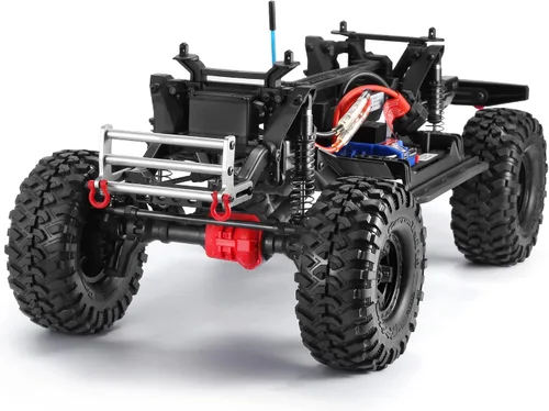 Vista 4 de Parachoques delantero RC de aleación de aluminio para 1/10 SCX10 o TRX-4 Crawler Cars Plata