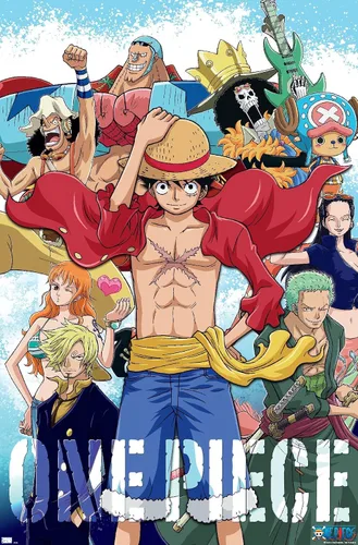 Vista 11 de Trends International One Piece - Póster de pared de tripulación, 22.4 pulgadas de largo x 14.7 pulgadas, versión enmarcada de madera de granero