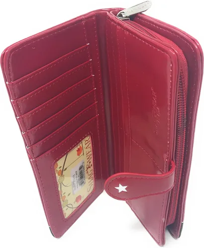 Vista 4 de Shagwear Howling Wolf cartera Rojo