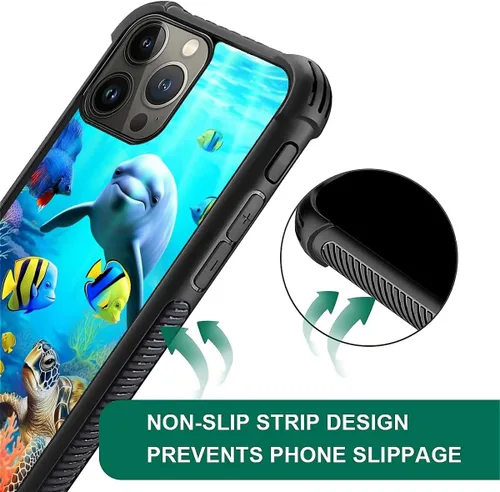 Vista 388 de Funda compatible con iPhone 15, diseño de elefantes africanos, diseño increíble a prueba de golpes, antiarañazos, carcasa trasera de policarbonato