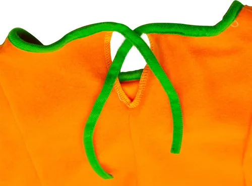Vista 4 de Conjunto de disfraz de calabaza para niños pequeños y niñas