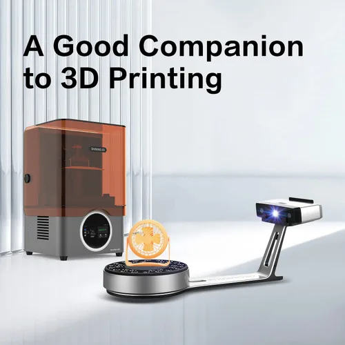 Vista 5 de EinScan Escáner SP V2 3D Nueva versión 0.002 in Alta precisión Velocidad de escaneo más rápida Fácil de operar Escáneres 3D multifuncionales