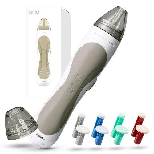Vista 17 de PMD Beauty Personal Microderm Pro - At-Home Use, Facial Exfoliator Tool, Microdermabrasion Machine Kit for Face and Body Skincare