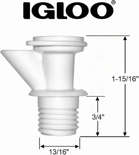 Vista 3 de Igloo Push-Button Spigot for 2-10