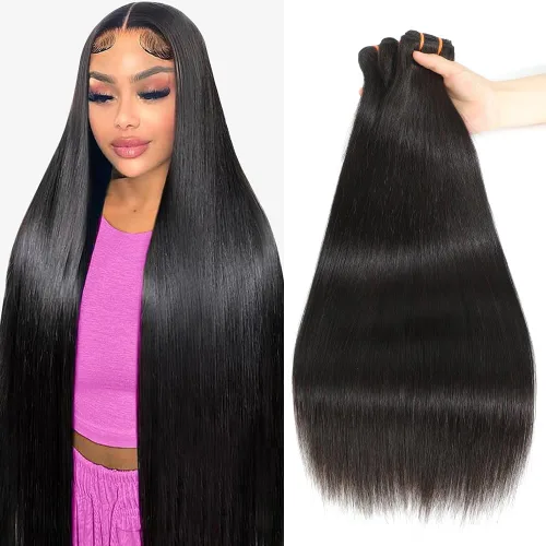 Vista 8 de Cierre frontal de encaje HD de 13x4, 10 pulgadas, cabello humano liso con encaje frontal, cabello virgen brasileño 100% sin procesar, de oreja a