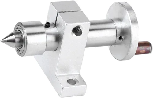 Vista 5 de Centro activo de doble rodamiento, centro giratorio ajustable de alta precisión para máquina de torno para carpintería, herramientas de automóvil
