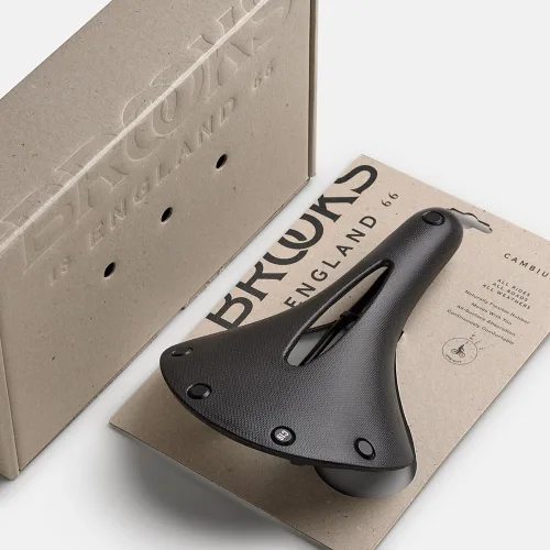 Vista 8 de Brooks England Cambium C19 Carved, All-Weather, Waterproof Bike Saddle 184mm