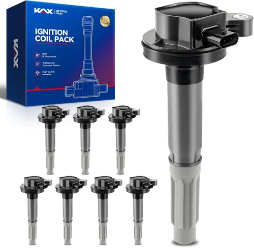 Vista 133 de Bobina de encendido KAX UF434 1 paquete Compatible con Impala, Equinox, G6, Malibu, Silverado 1500, Uplander, Torrent, Lucerne, Express 1500, Sierra