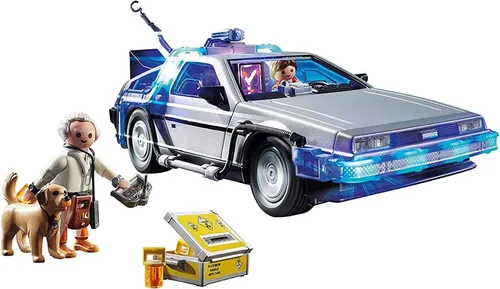 Vista 5 de Playmobil Regreso al futuro Delorean