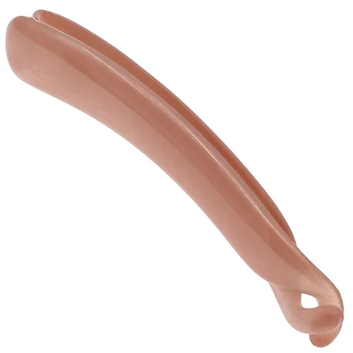 Vista 13 de Camila Paris NV134 - Pinza para cabello francés, soporte flexible para cola de caballo clásico para niñas, peine de plátano entrelazado Negro
