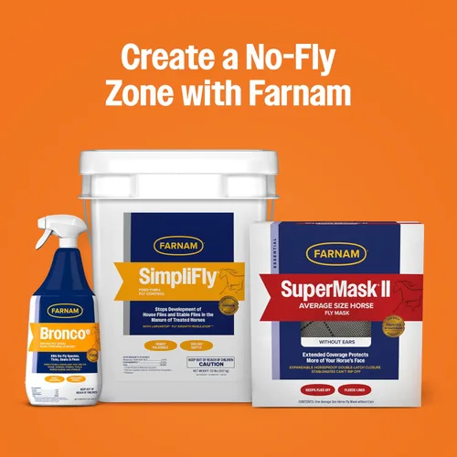 Vista 9 de Farnam SimpliFly - Suplemento diario de control de moscas para caballos, 3.75 libras, pellets apetecibles aprobados por la EPA, evita las moscas