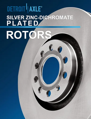 Vista 146 de Detroit Axle - Rotores de freno delantero para 04-13 Mazda 3 Rotores de frenos de disco 06-15 Mazda 5 Reemplazo: Rotor regular delantero de 11.81