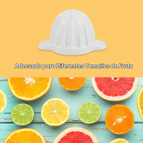 Vista 6 de Elite Gourmet ETS-411 Exprimidor eléctrico de cítricos, compacto, 30 vatios, 16 onzas, color blanco BPA-Free build with large-volume pulp control