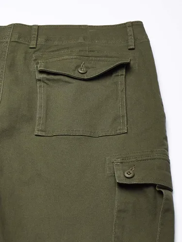 Vista 5 de Tienda Essentials pantalón cargo para hombre entallado elástico