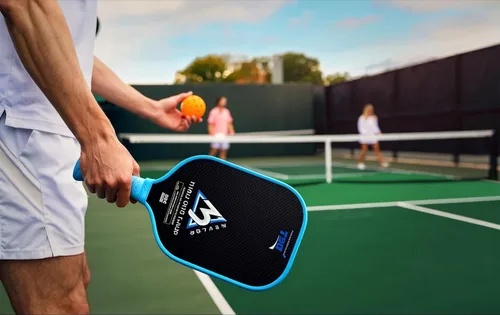 Vista 3 de EPP PowerFoam Core Pickleball Paletas - Diseño de superficie de aramida premium para un control definitivo