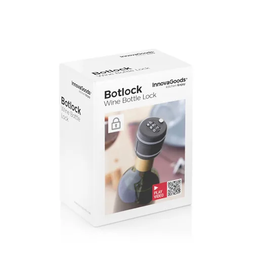 Vista 12 de Candado para Botellas de Vino Botlock InnovaGoods