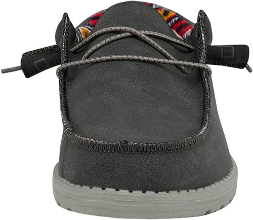 Vista 4 de Hey Dude Wally cuero reciclado para hombre Zapatos para hombre Mocasines con cordones para hombre Cómodo y ligero
