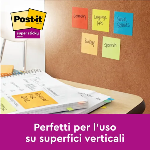 Vista 10 de Post-it Dispensador de notas Z, paquete de 2 almohadillas, 45 hojas por bloc, 2.992 in x 2.992 in, color turquesa, para una cómoda dispensación