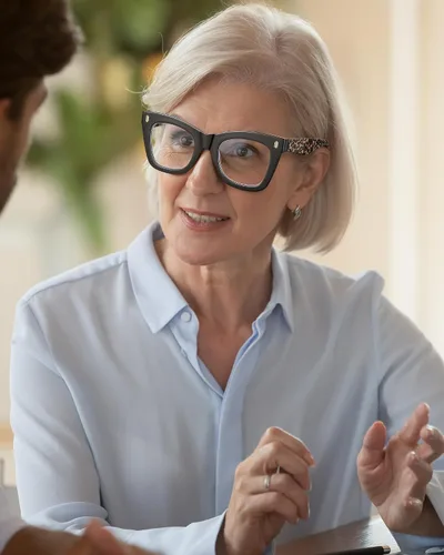 Vista 2 de JM - Paquete de 4 anteojos de lectura sobredimensionados para mujeres, estilo ojo de gato a la moda, estilo Oprah, con bloqueo de luz azul, anteojos