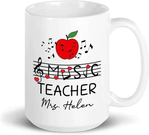 Vista 13 de Taza para profesores de arte, regalo del día del profesor, taza personalizada para profesores de arte, taza para profesores de escuela, taza