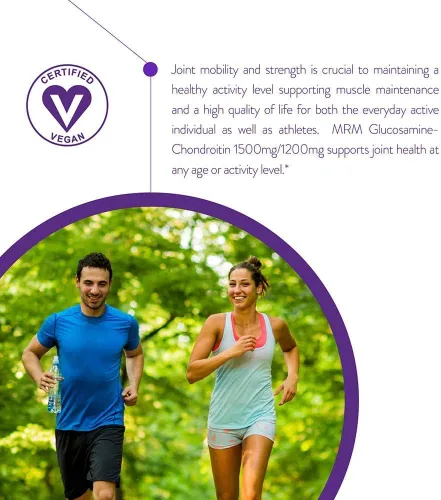 Vista 7 de MRM - Glucosamina 1500mg/sulfato de condroitina 1200 mg 90 cápsulas Triple Strength Support Supplement for Cartilage Health, Mobility, and Adult