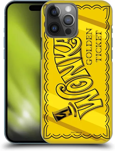 Vista 11 de Head Case Designs Funda rígida con licencia oficial de Willy Wonka y The Chocolate Factory Candy Bar Graphics compatible con Apple iPhone 14 Pro Max