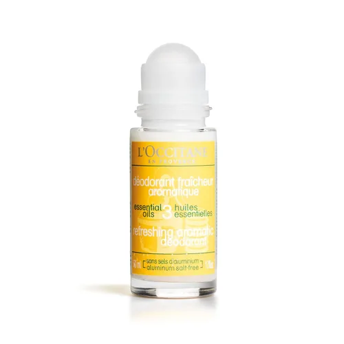 Vista 3 de L'Occitane Desodorante aromacológico sin sales de aluminio con 3 aceites esenciales. 1.60 fl oz