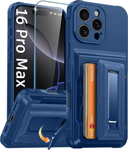 Vista 45 de Oterkin Funda para Google Pixel 10a con soporte magnético de giro de 360° [compatible con MagSafe] [antideslizante] [15 pies] a prueba de golpes