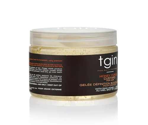Vista 5 de Thank God It's Natural Honey Curls Custard - 12 oz - Para cabello natural, seco, rizado y dañado
