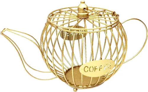 Vista 14 de Owill-home Soporte para cápsulas de café y taza organizadora, soporte de metal para tazas de café expreso, soporte para crema de café, soporte
