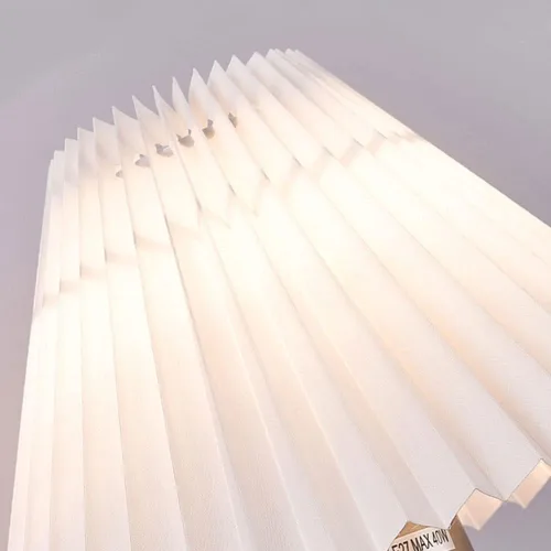 Vista 4 de Farol nórdico de pared para interiores, elegante aplique de pared de noche con pantalla de lino para dormitorio y sala de estar