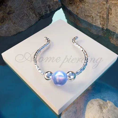 Vista 14 de Fake Opal Septum Rings