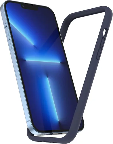 Vista 74 de Funda de silicona líquida para iPhone 12/12 Pro de 6.1 pulgadas, color negro [Absorción de golpes] [Protección de borde elevado]