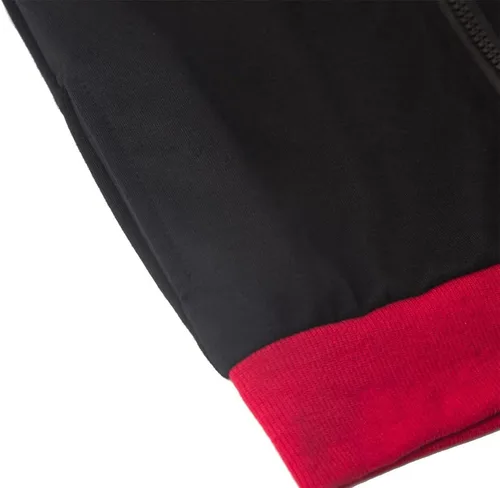 Vista 5 de AteeCP Conjunto deportivo de 2 piezas ligero con capucha y pantalones deportivos para otoño e invierno