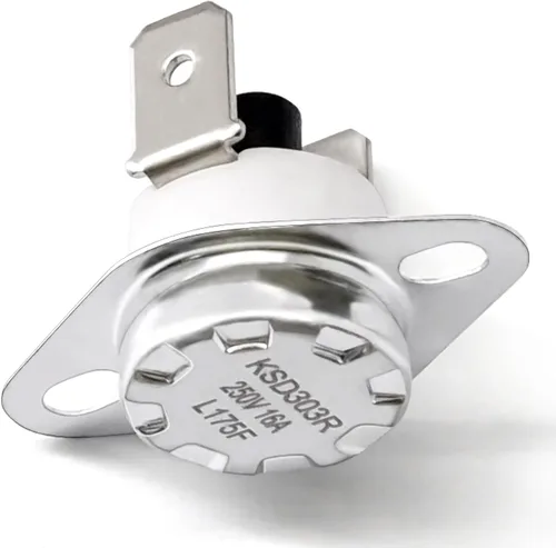 Vista 8 de Criditpid SRV230-1220 Interruptor de disco rápido para Quadra-Fire Santa Fe, estufa de pellets de Castilla, sensor de calor de límite bajo