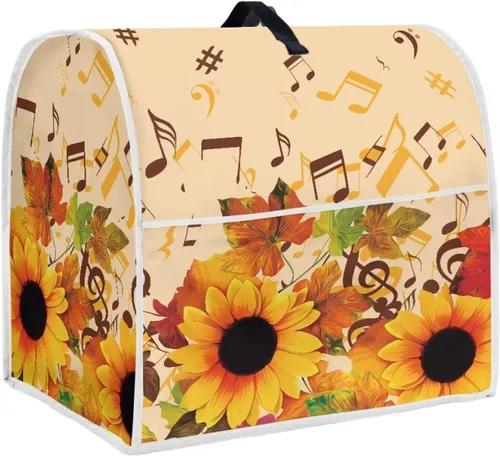 Vista 37 de Funda para mezclador de cocina de pata de perro bohemio compatible con ayuda de cocina de 4.5 a 5 cuartos de galón, batidora de pie Hamilton