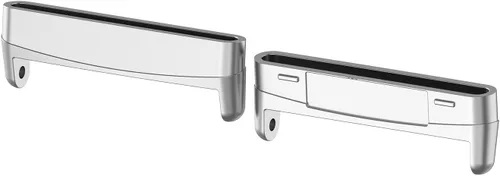 Vista 6 de Conector adaptador de correa de reloj de metal compatible con Fitbit Versa 4/Sense 2 Watch Connector - Conexión de banda de reloj de 0.787 pulgadas