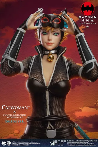 Vista 2 de Star Ace Toys Batman Ninja: Catwoman (versión Deluxe) Figura de acción coleccionable a escala 1:6, multicolor