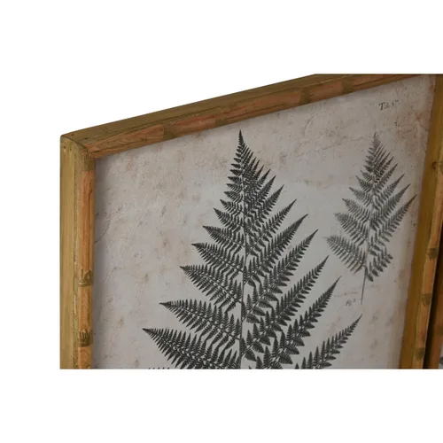 Vista 3 de Cuadro Home ESPRIT Cristal Abeto 50 x 3 x 70 cm 50 x 2,5 x 70 cm