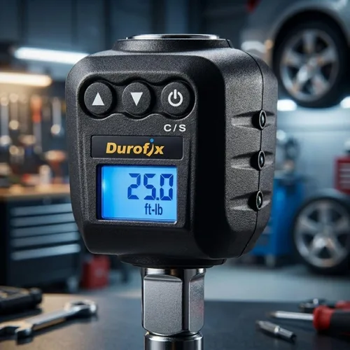 Vista 3 de Durofix RM602-4A (25 a 250 ft-lbs.) Adaptador de par digital con zumbador y notificación de flash LED - Normas ISO 6789 con certificado