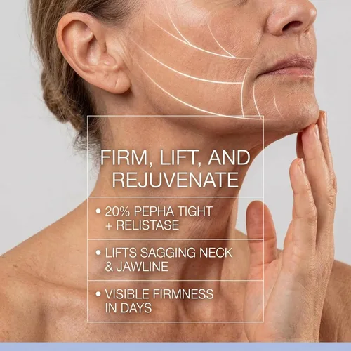 Vista 4 de Skin Perfection Suero rejuvenecedor reafirmante para la piel y suero de elevación facial firme 20% Pepha Tight & Relistase Tratamiento