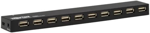 Vista 10 de Tripp Lite Mini Hub USB-A de 4 puertos - USB 3.2 Gen 1, hasta 5 Gigabits por segundo, Plug and Play no necesita software, adaptadores de enchufe