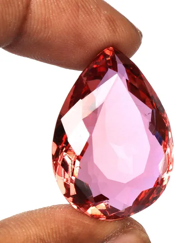 Vista 2 de GEMHUB AAA+ - Piedra preciosa suelta en forma de pera de alejandrita marrón de 4.10 quilates, Gema, Hidrotermo - alejandrita