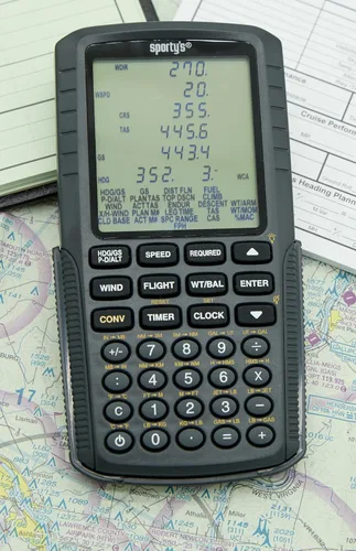 Vista 2 de Sporty's Ordenador de vuelo electrónico E6B para pilotos