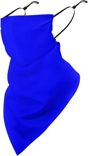 Vista 29 de Bufanda triangular reutilizable con cinta elástica para las orejas, protección solar UV