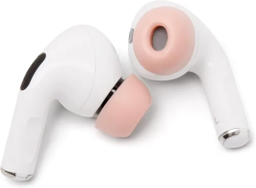 Vista 8 de WC HookZ + WC TipZ - Combo de ganchos para las orejas y puntas de espuma viscoelástica para Airpods Pro de Wicked Cojines, color rosa