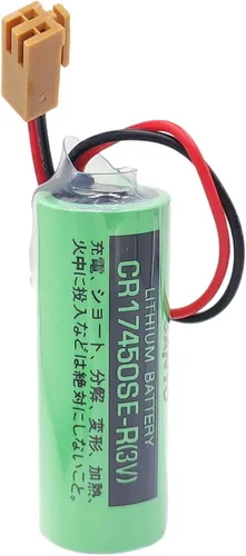 Vista 7 de (15 unidades) 3V 2500mAh CR17450SE-R PLC Batería de litio con enchufe para FANUC A98L-0031-0012 Sistema CNC no recargable
