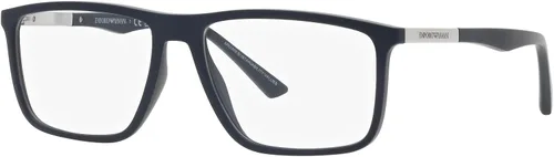 Vista 2 de Emporio Armani Gafas de sol rectangulares Ea3221f Low Bridge Fit para hombre