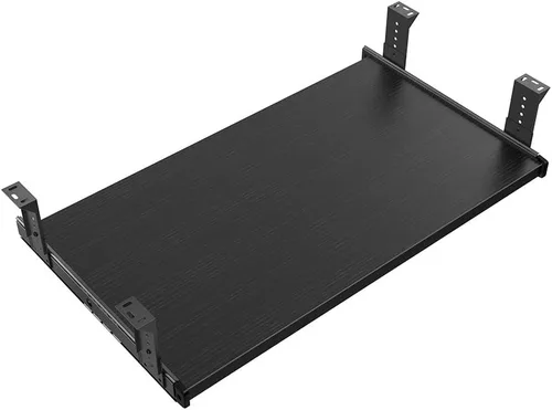 Vista 11 de FRMSAET Accesorios para Muebles Productos de Oficina Conjuntos de Hardware 20/24/30 pulgadas Bandeja para Teclado Soporte de Madera para Debajo