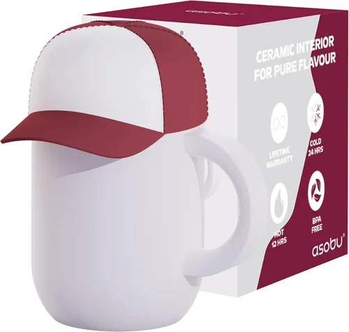 Vista 36 de asobu Taza de viaje 360 – Taza de acero inoxidable aislada al vacío de 28 onzas con tapa y asa a prueba de derrames de 360° – Mantiene las bebidas